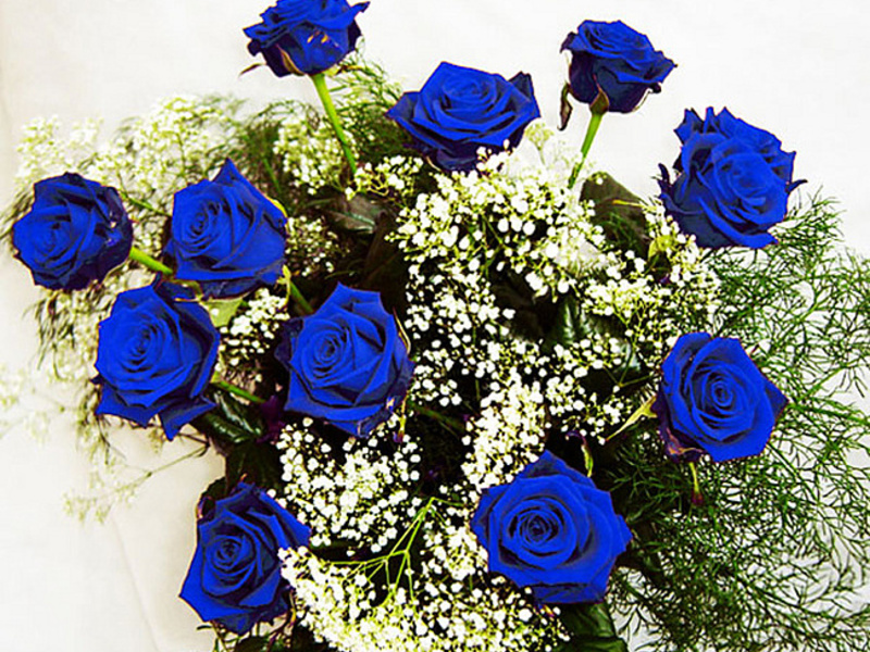 Синяя роза символ любви